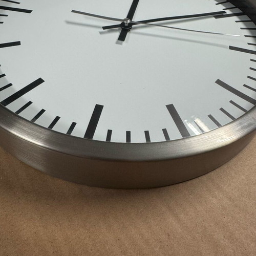 IKEA round wall clock, 30.5cm diameter, sturdy build