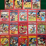 Classic Disney comics collection like new, pack of 34 issues