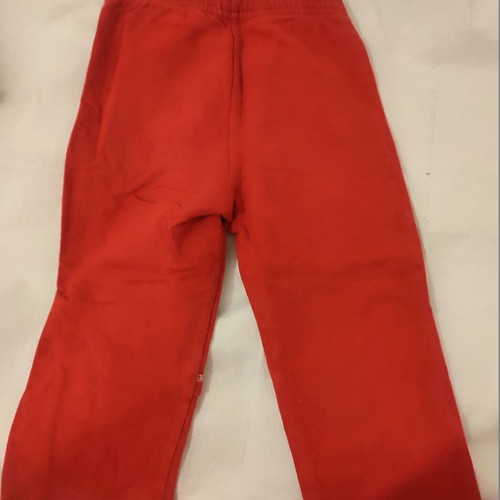Kids' turtleneck shirt and red pants set used, age 2