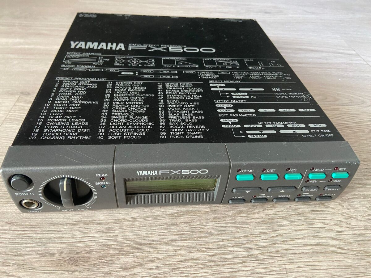 Yamaha FX500 guitar effects processor - € 100,00 - Vendora.cy