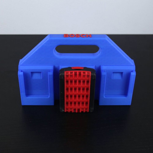 Transport base for 6 Bosch 18V batteries made to order