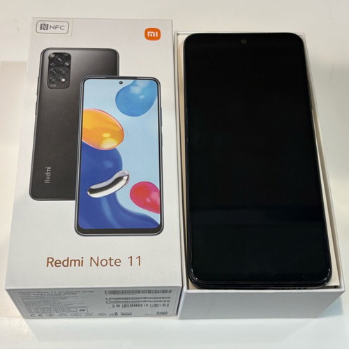 Xiaomi Redmi Note 11 new, gray, 4GB RAM, 64GB storage