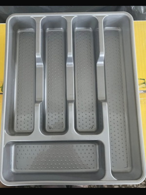 Cutlery tray like new, plastic with 5 compartments