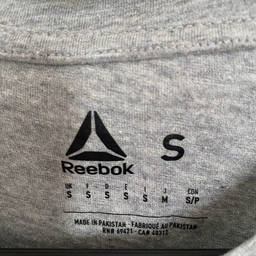 Reebok men's short-sleeve t-shirt used, size Small