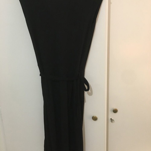 Te Queiro women's wrap dress used, black, size 1 (small)
