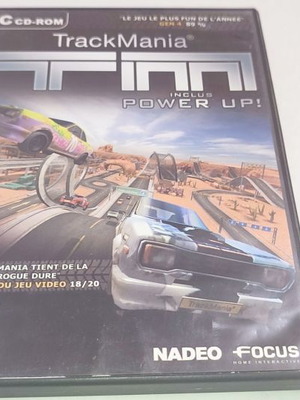 Trackmania PC μεταχειρισμένο, γαλλική έκδοση, racing
