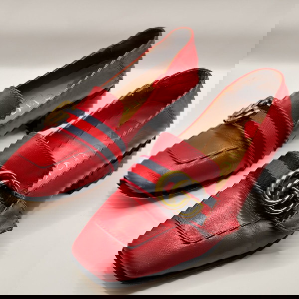 Genuine VINTAGE GUCCI Leather Women's shoes