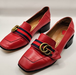 Genuine VINTAGE GUCCI Leather Women's shoes