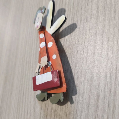 Handmade brooch for coat or jacket like new