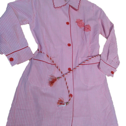 Kindergarten apron girls new 80s Greek made