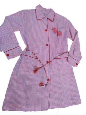 Ποδιά νηπιαγωγείου Νο 55 κοριτσίστικη καινούργια 80s ελληνικής κατασκευής