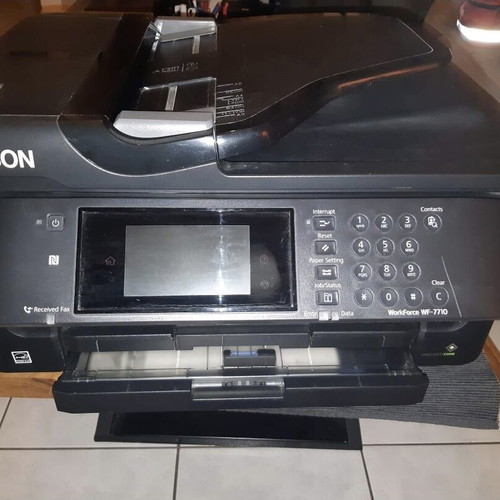 Epson WorkForce WF-7710DWF inkjet printer A3 like new with Wi-Fi