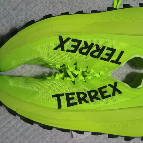 Adidas Terrex Agravic Speed Running Shoes Size 42.5 New Black Yellow