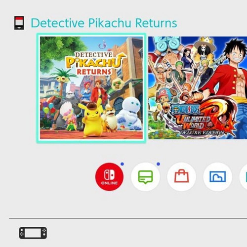 Detective Pikachu Returns Nintendo Switch game like new, adventure