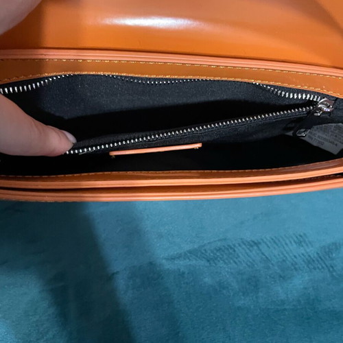 Zara orange shoulder bag like new