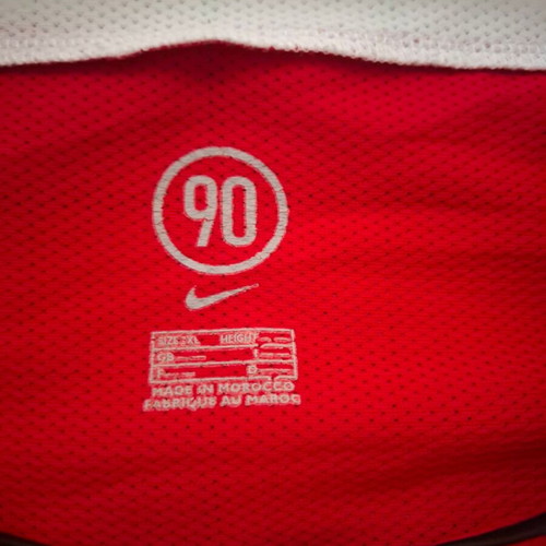 Manchester United Home Football Shirt 2004 Nike Like New, Size XL