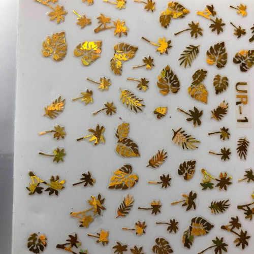 3D Nail Stickers like new