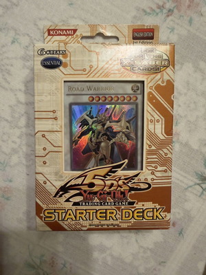 YuGiOh TCG 5D's Road Warrior Starter Deck 1st Edition σαν καινούργιο