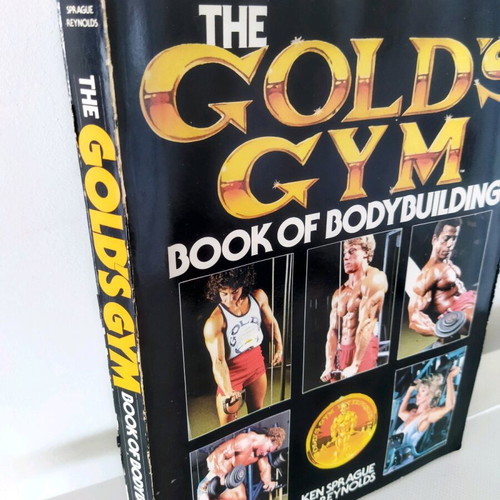 The Gold's Gym Book of Bodybuilding book like new, vintage volume 310