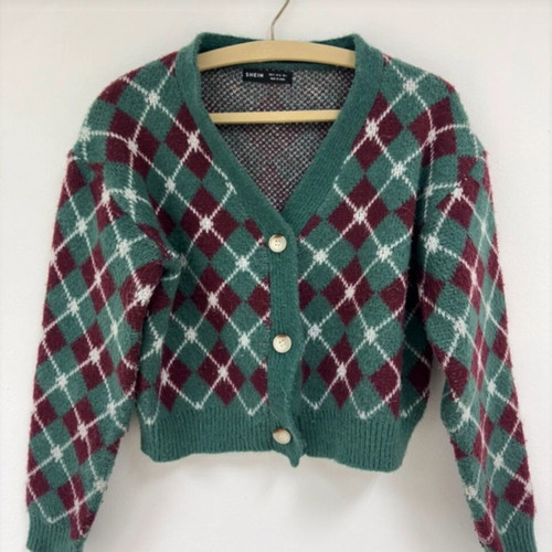 Shein cardigan like new, multicolor, size S