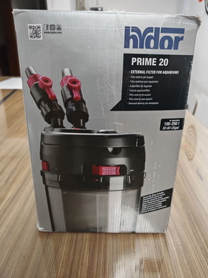 Hydor Prime 20 ανταλλακτικά εξωτερικού φίλτρου ενυδρείου, транспортен дефект
