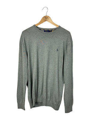 Polo Ralph Lauren Slim Fit men's sweater XL like new, gray
