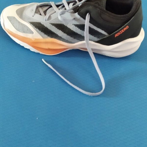 Adidas athletic shoes like new, gray, size 42.5