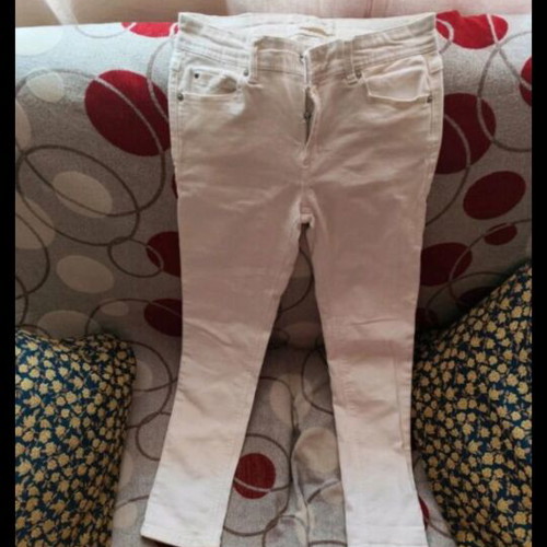 Stradivarius white pants like new, size S 36 8