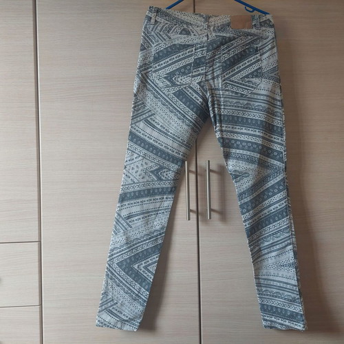 Women's pants like new, white gray, size Medium