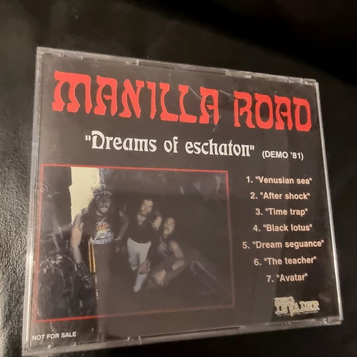 Manilla Road Dreams Of Eschaton CD used, metal