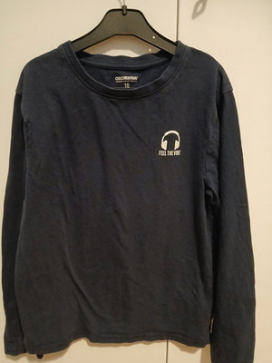 Orchestra long-sleeve shirt used, size 140 cm, blue