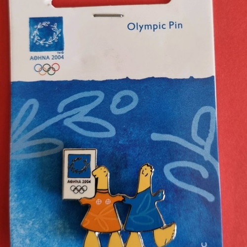Olympic pins Athens 2004 Mascot series new, set of 6