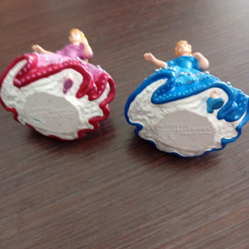 Princess figures used, set of two