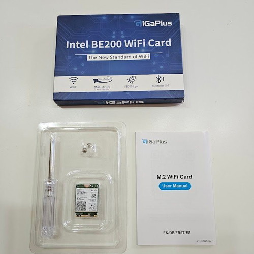 Intel BE200 WiFi 7 M.2 2230 κάρτα με Bluetooth 5.4 νέα