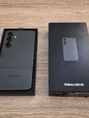 Samsung Galaxy S24 FE 5G Dual SIM 8GB 128GB Titanium Gray like new