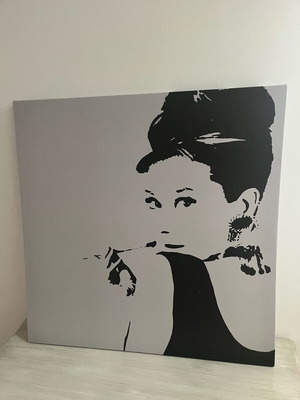 Audrey Hepburn IKEA print like new