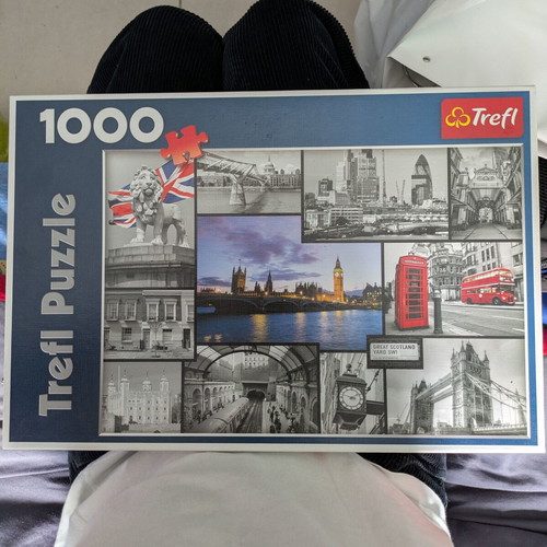 Puzzle 1000 pieces like new, United Kingdom