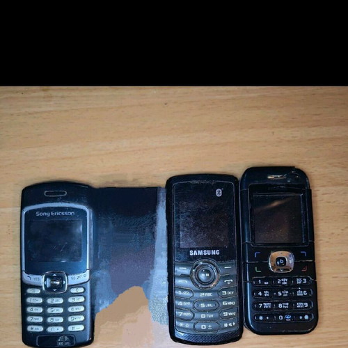 Collectible cell phones like new, old vol4, black