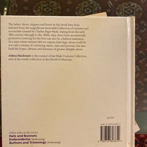 Shoes and slippers book like new, National Trust collectible edition