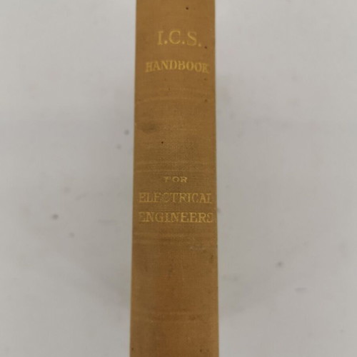 Electrical Engineer’s Handbook book used, 1927 edition