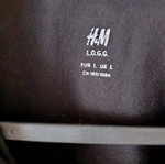 Polo shirt Large black H&M like new, 100% cotton