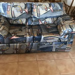Two-seater sofa like new