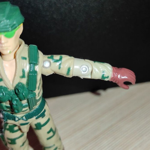 G.I.JOE Recoil (v1) 1989 action figure used, Hasbro