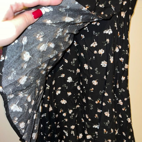 Women's mini dress black like new size L