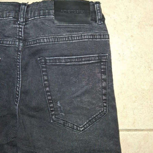Zara Boys Biker Jeans like new, size 13-14 years, black