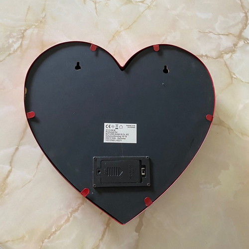 Butlers heart-shaped lamp new