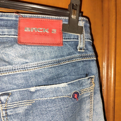 Back2Jeans men's jeans used, vintage with rips, size 30