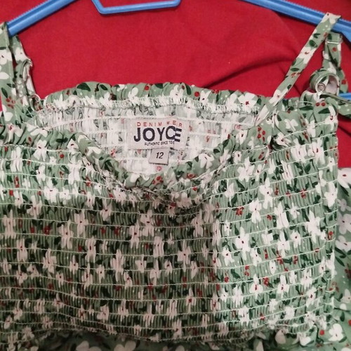 Joyce girls' dress, multicolored