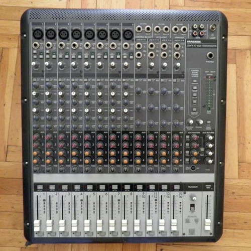 Makie Onyx 1620 Premium analog professional mixer like new