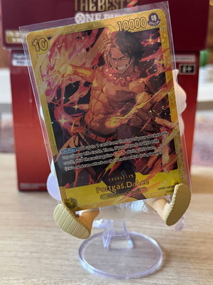 One Piece TCG Portgas D Ace card new